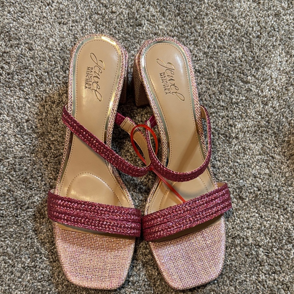 Badgley Mischka Women's Pink Sandals